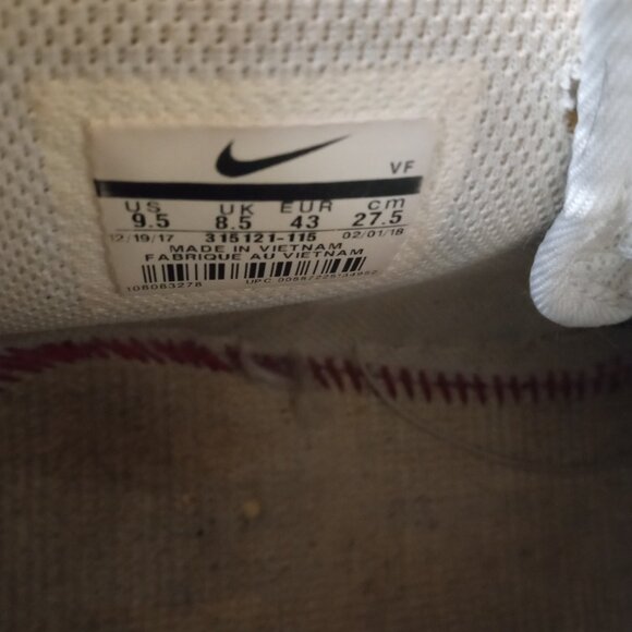 Nike Air Force 1 High OG White Men’s Size 9.5 - Picture 5 of 12